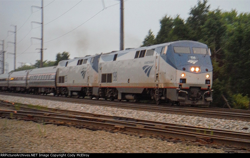 Amtrak 19 at Powell